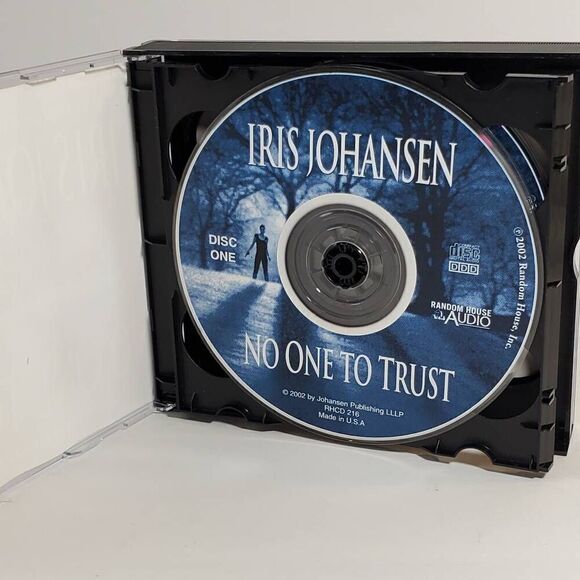 NO ONE TO TRUST BY IRIS JOHANSEN READ BY KATE BURTON [CD, Audio Book] - Picture 2 of 6